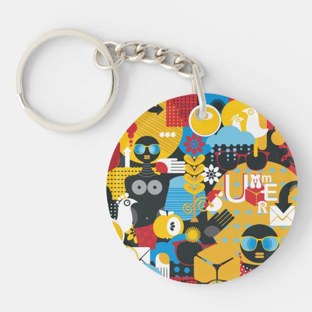 Summer time key ring (Front)