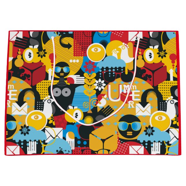 Summer time large gift bag (Front)
