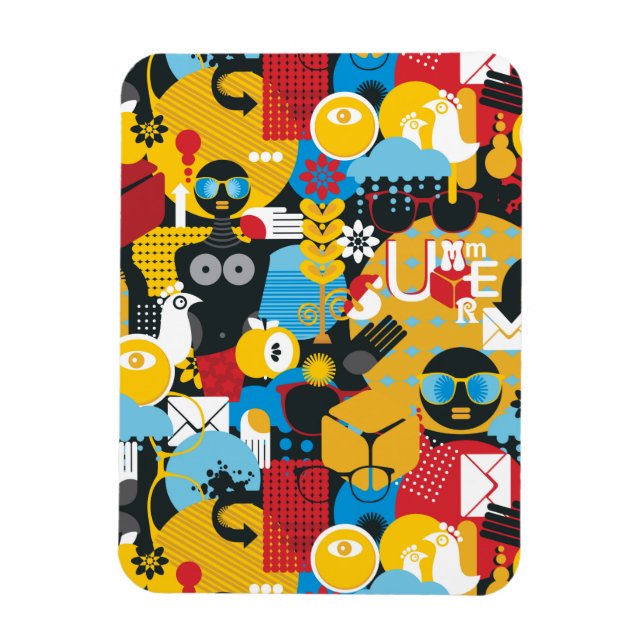 Summer time magnet (Vertical)