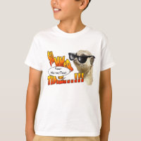 Summer Time Meerkat Customisable Kids T-shirt