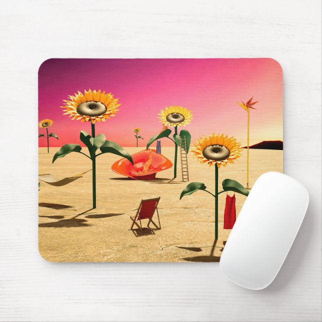 Summer Time Mouse Mat (With Mouse)