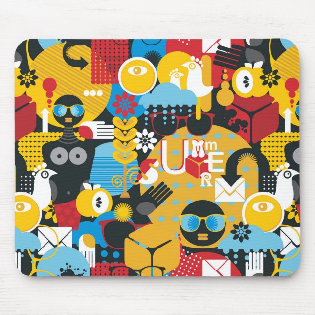 Summer time mouse mat (Front)