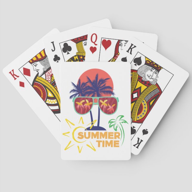 Summer Time Playing Cards (Back)