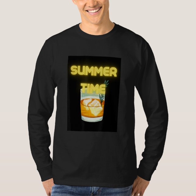 Summer time relax drink T-Shirt (Front)