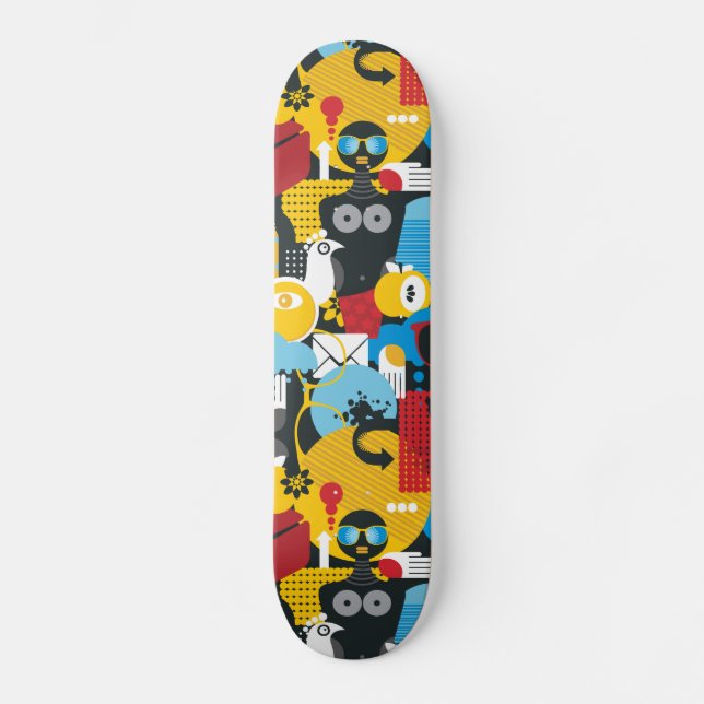 Summer time skateboard (Front)