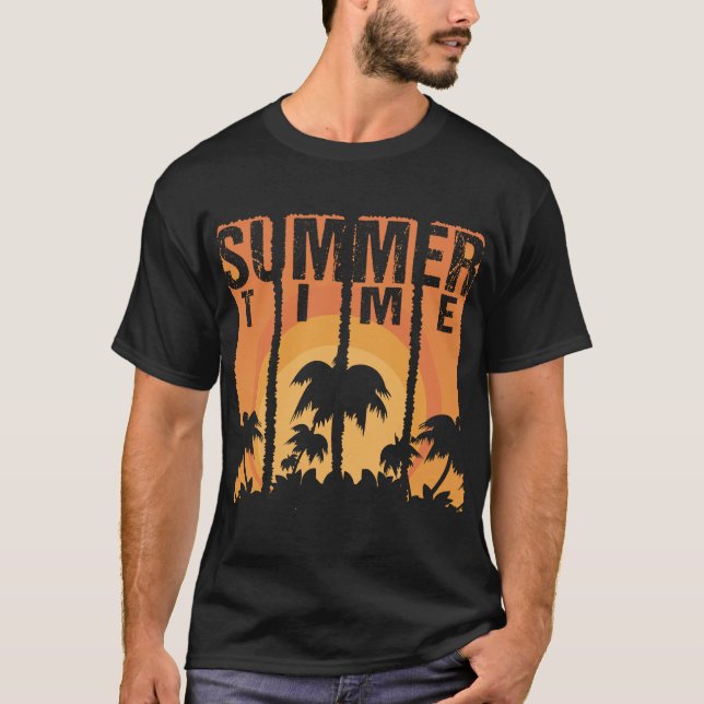 summer time summer tee (Front)