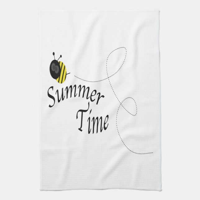 Summer Time Tea Towel (Vertical)