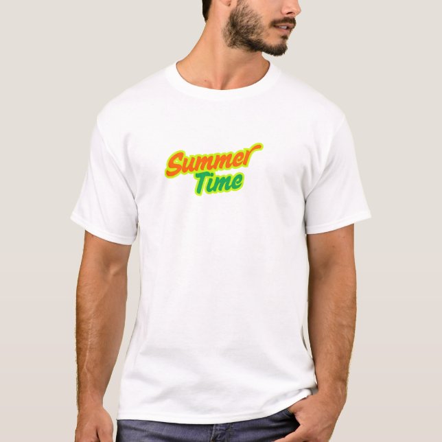 Summer Times – Chill Days & Warm Rays Tee (Front)