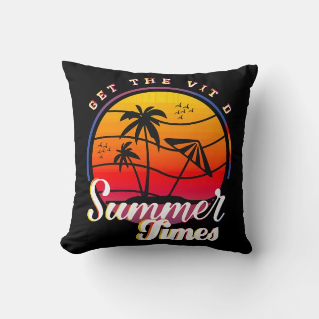 Summer Times Cushion (Front)