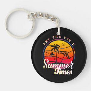 Summer Times Key Ring