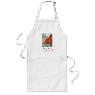 Summer Tomatoes Long Apron