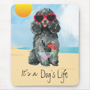 Summer Toy Poodle Mouse Mat