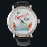 Summer Travel Time Beach Waves Vacation Ocean Watch<br><div class="desc">Summer Travel Time Beach Waves Vacation Ocean Watch</div>
