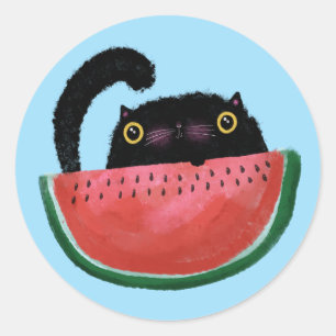 Summer Treat Classic Round Sticker