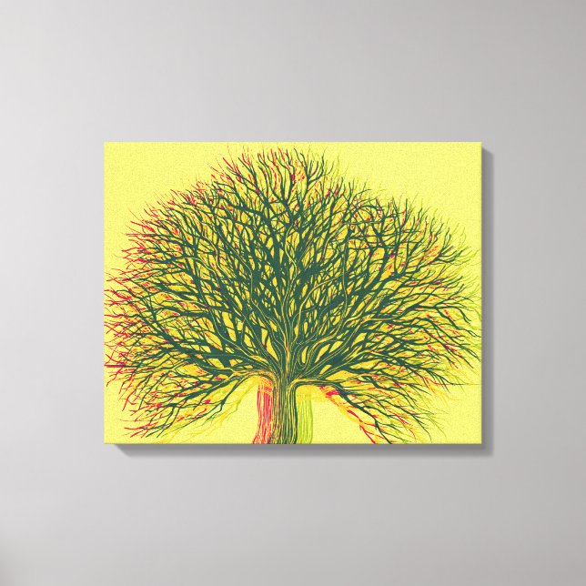 Summer Tree Canvas Print (Front)