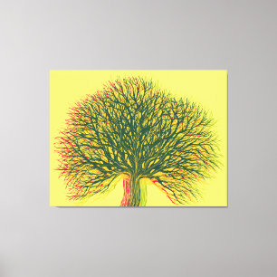 Summer Tree Canvas Print