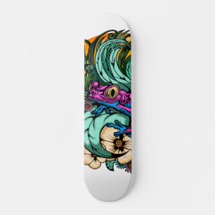 Summer Tree Frog  Skateboard