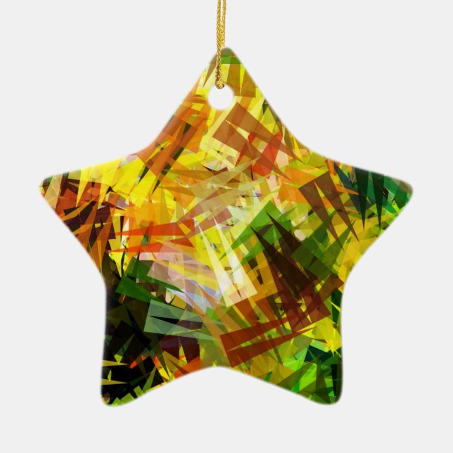 SUMMER TREES CERAMIC TREE DECORATION (Front)