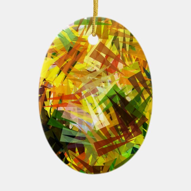 SUMMER TREES CERAMIC TREE DECORATION (Front)