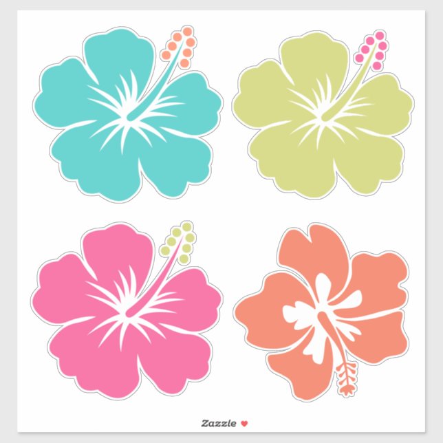 Summer Tropical Flowers (Sheet)