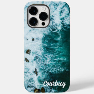 Summer Tropical Ocean Beach Wave Case-Mate iPhone 14 Pro Max Case