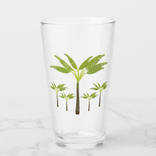 Summer Tropical Palm Tree Island Beach Classic Glass