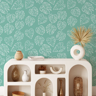 Summer Tropical Plant Leaves Wallpaper