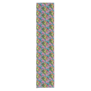 Summer Tropical Sunset Beach Short Table Runner