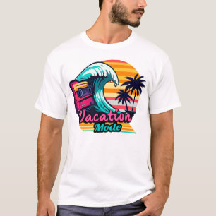  Summer / Tropical / Vacation Mode / Retro T-Shirt