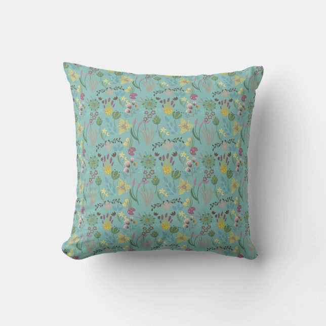 Summer Uneven Pattern Cushion (Front)