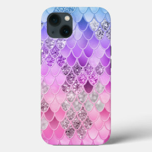 Summer Unicorn Mermaid Scales 1 iPhone 13 Case
