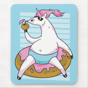 Summer Unicorn Mouse Mat