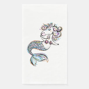 Summer Unicorn Napkin