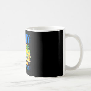 Summer vacation beach family trip vacay vibes with coffee mug