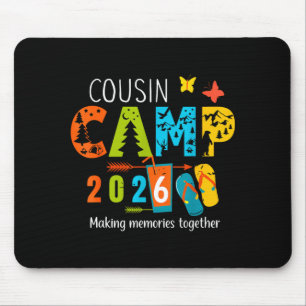 Summer vacation cousin camp 2026 making memories mouse mat