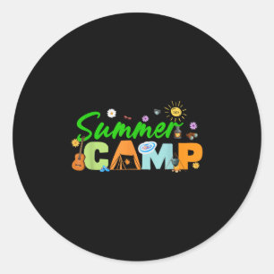 Summer Vacation Family 2025 Cousin Camp Making Mem Classic Round Sticker