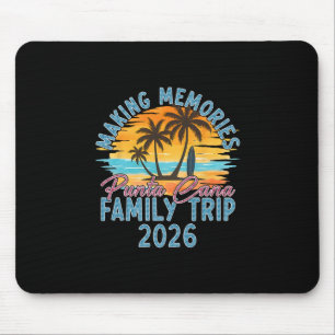 Summer Vacation Family Punta Cana Vacation 2026 Ma Mouse Mat