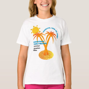 Summer Vacation Family Reunion Kids T-Shirt