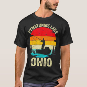 Summer Vacation Fishing Vintage Retro Ohio Pymatun T-Shirt