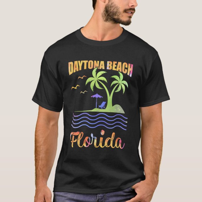 Summer Vacation Florida Daytona Beach T-Shirt (Front)