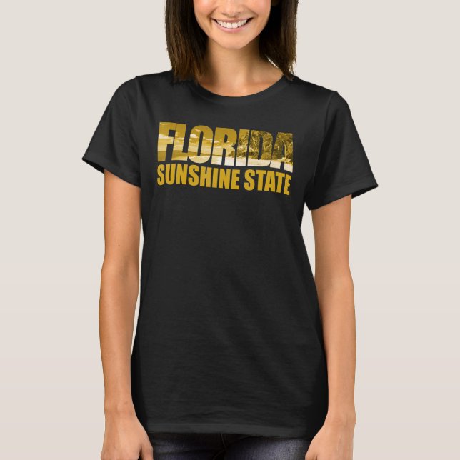 Summer Vacation Florida Sunshine State T-Shirt (Front)