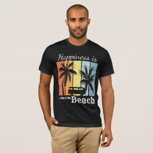 Summer Vacation Happiness is a Day at the Beach T-Shirt