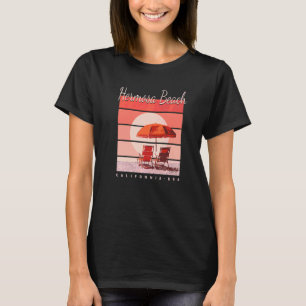 Summer Vacation In California Usa At Hermosa Beach T-Shirt