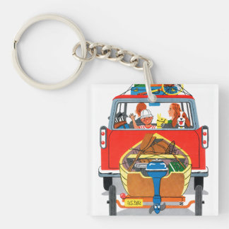 Summer Vacation Key Ring