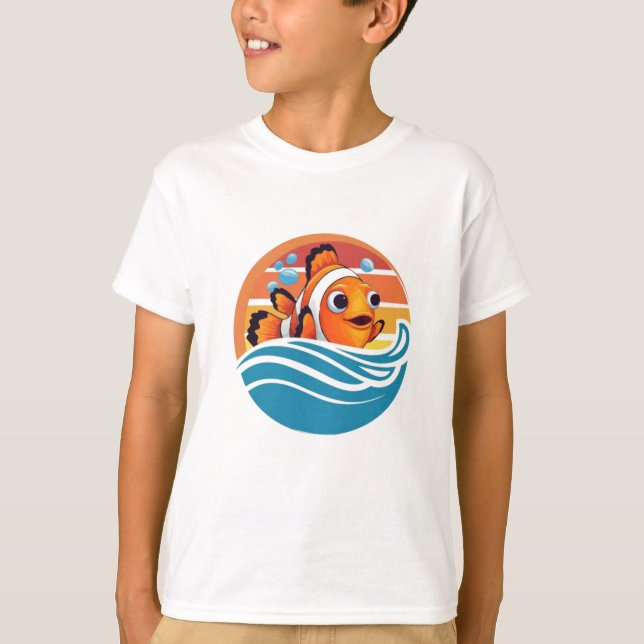 Summer vacation kids t-shirt for family beach reun (Front)