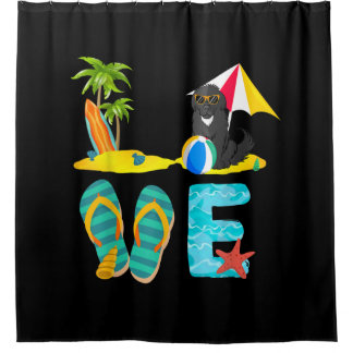 Summer vacation newfoundland | Love newfoundland Shower Curtain