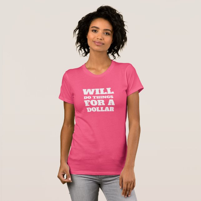 Summer Vacation Novelty Tees Gift WILL DO THINGS  (Front Full)