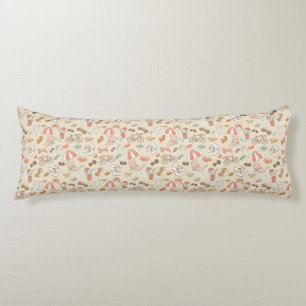 Summer Vacation Pattern Body Cushion