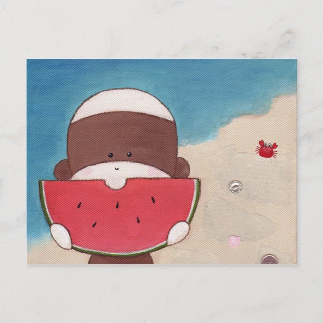 Summer Vacation Postcard (Front)