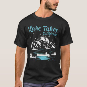 Summer Vacation Retro California Lake Tahoe T-Shirt